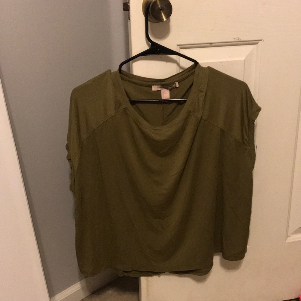 Olive green shirt